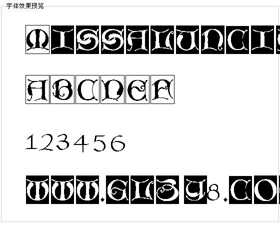 Missalunciale字体