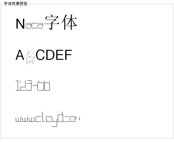 Nada字体