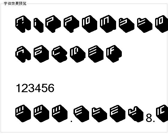 Nipponblocks字体