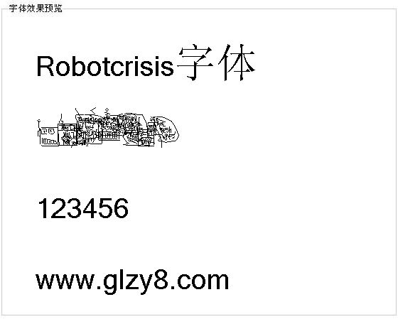 Robotcrisis字体