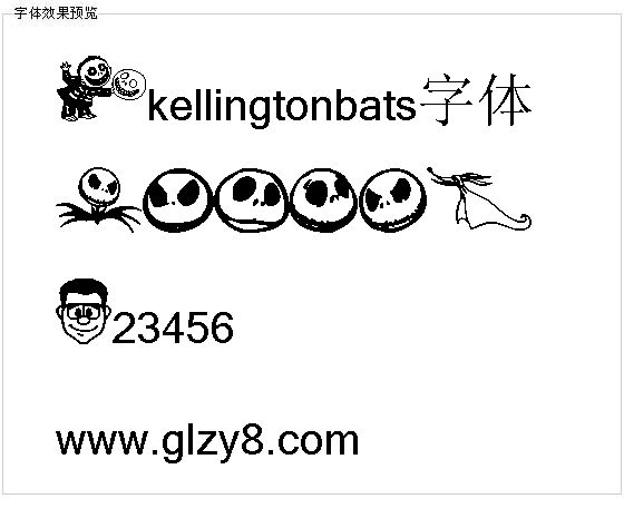 Skellingtonbats字体