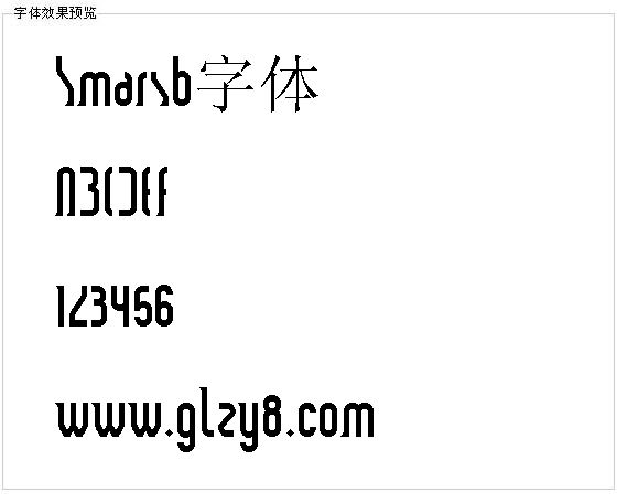 Smarsb字体