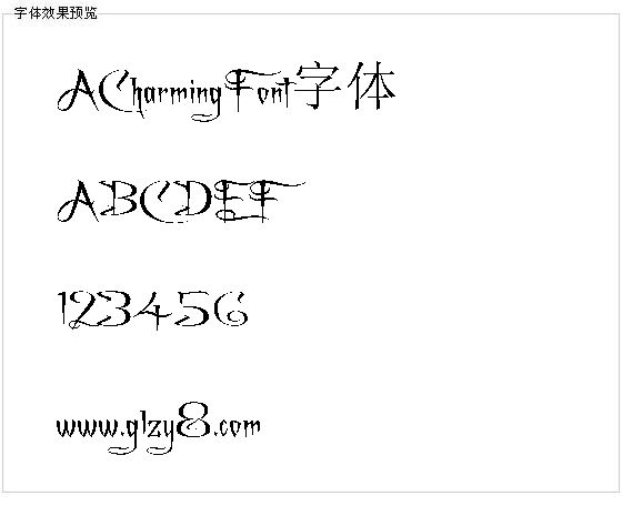 ACharmingFont字体