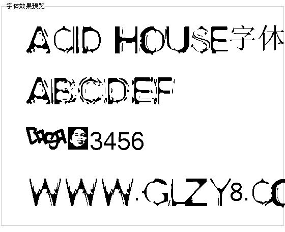 Acid House字体