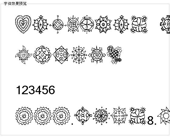 Treasury of design字体