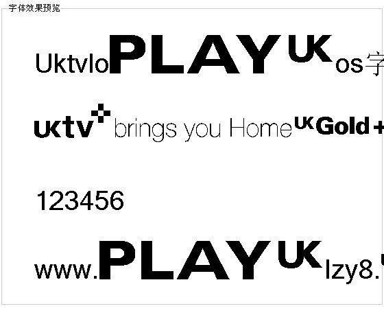 Uktvlogos字体