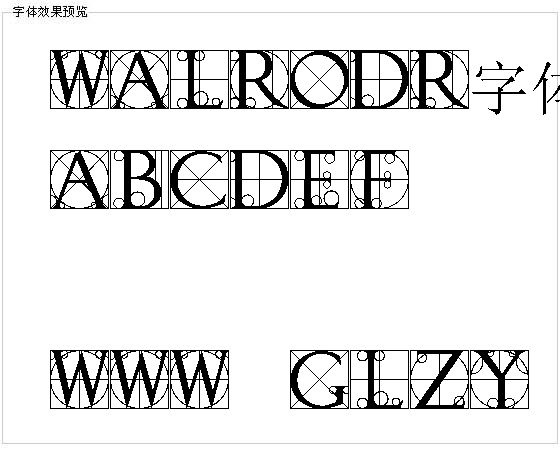 walrodr字体