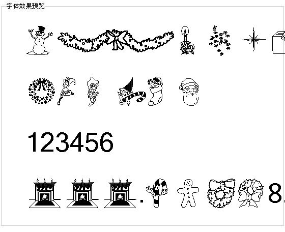 Wmchristmas字体