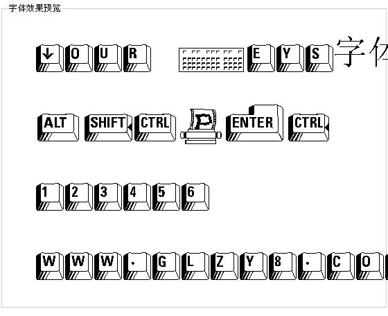 Your Keys字体