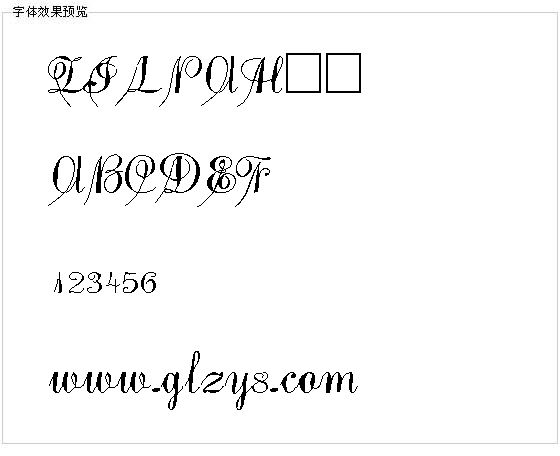 ZILPAH字体