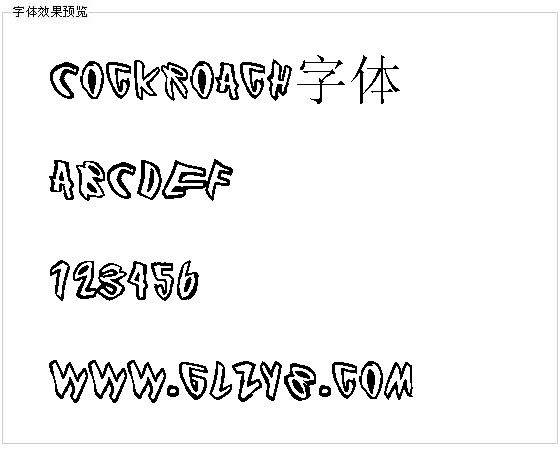 Cockroach字体