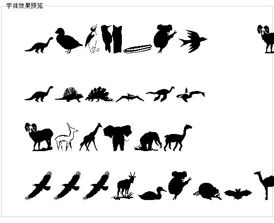 Animals 1字体