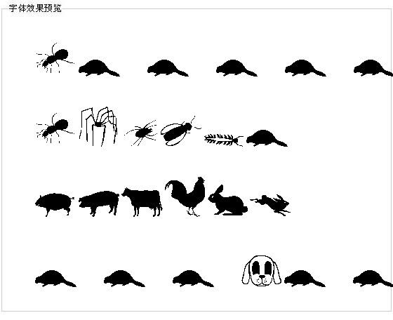 Animals 2字体