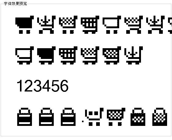 btdCartOGrapher字体