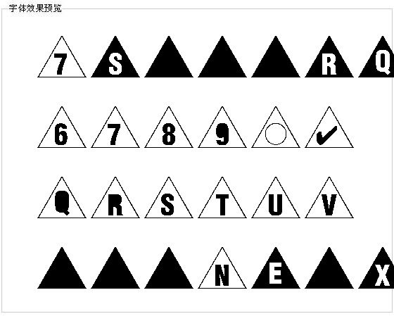 Bullets3字体