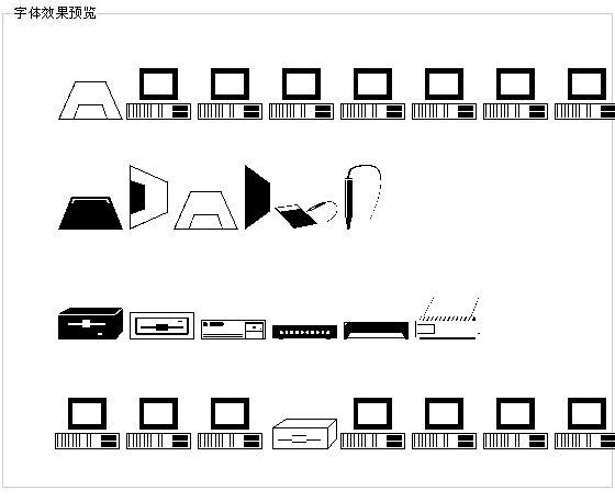 Computers字体