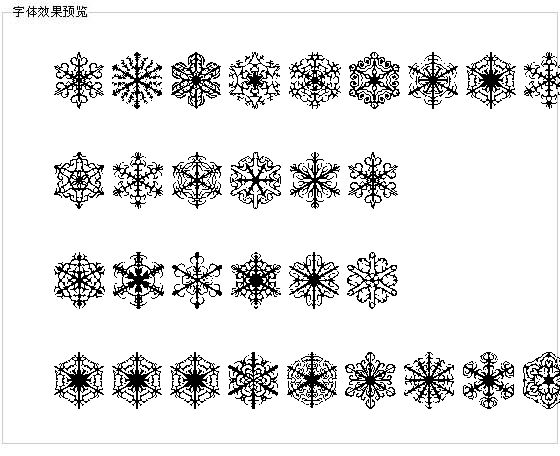 FauxSnowBRK字体