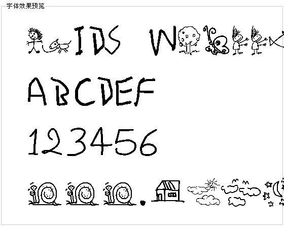 kIDS Written字体