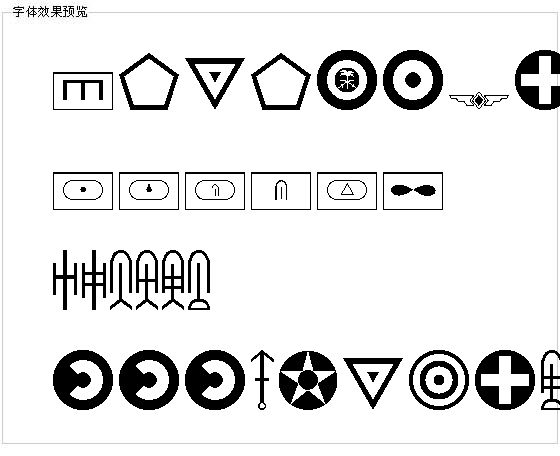 MilitaryID字体