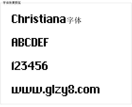 Christiana字体