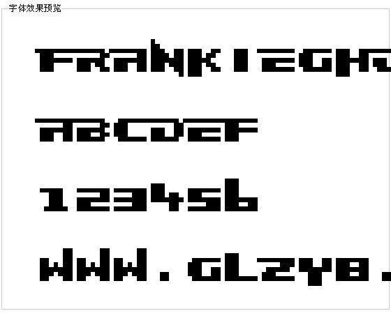 Frankieghost字体