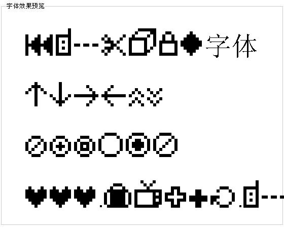 Iconbit字体