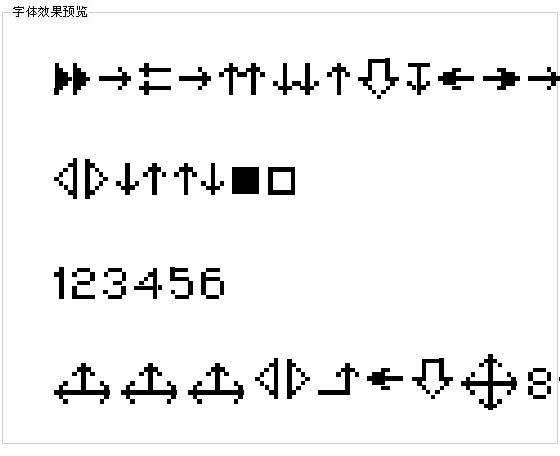 Ministrzalki字体