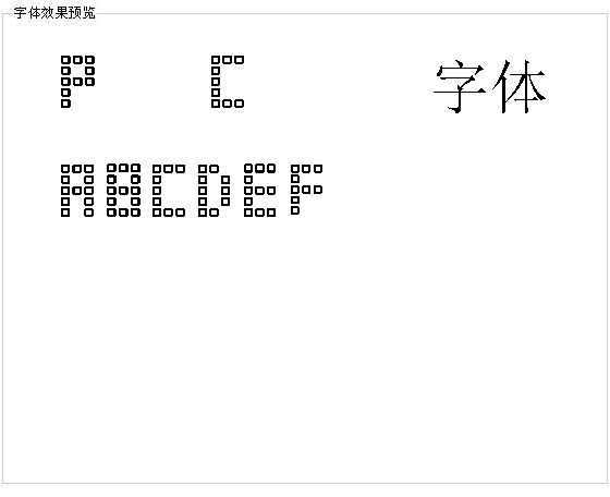 Pixel Chunker字体