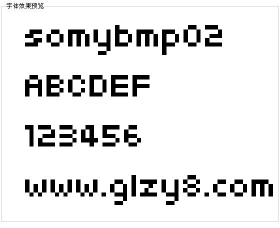 somybmp02字体