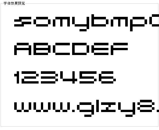 somybmp04字体