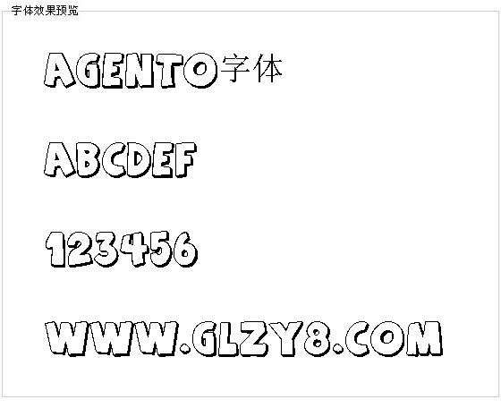 Agento字体