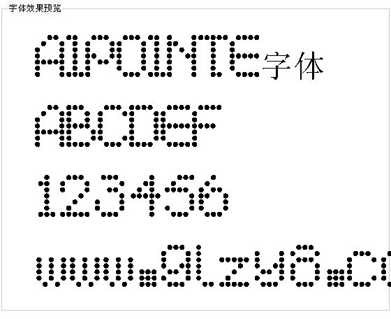 AIPOINTE字体