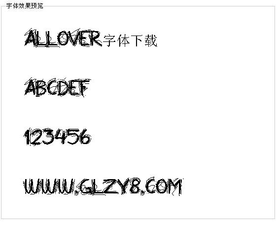 AllOver字体下载