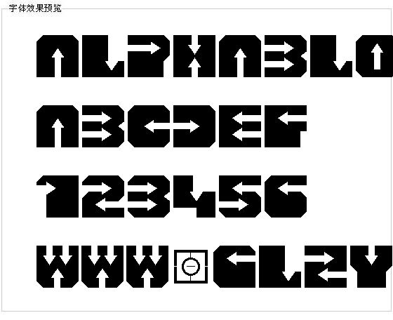 AlphaBloc字体