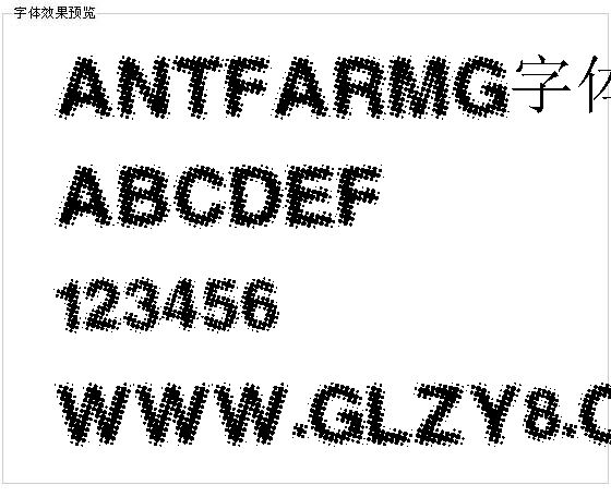 Antfarmg字体