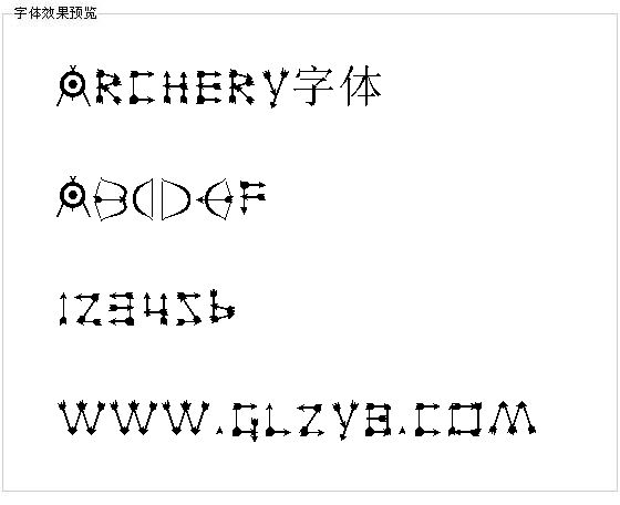 Archery字体