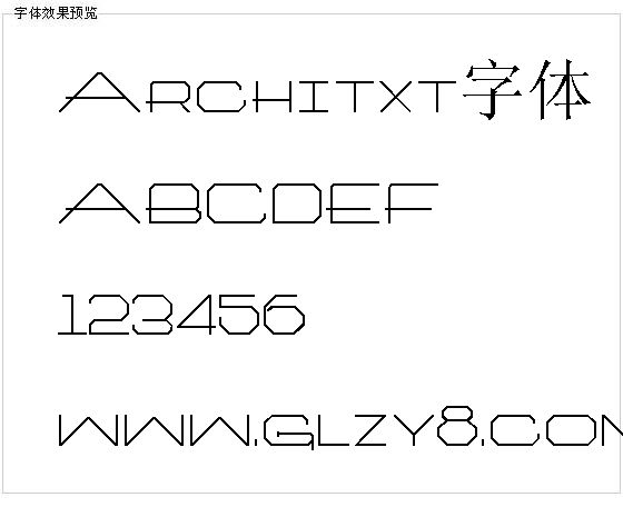 Architxt字体