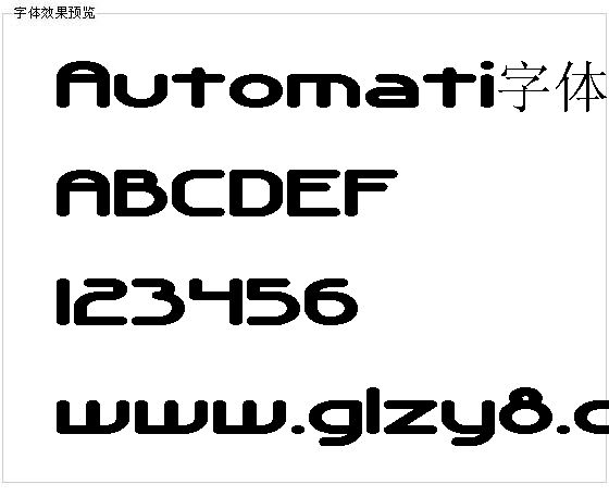 Automati字体