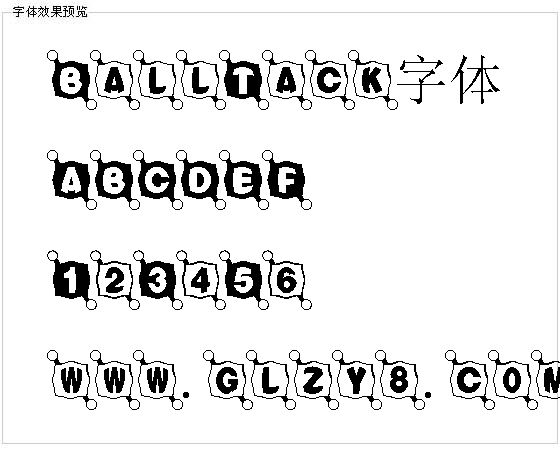 BallTack字体