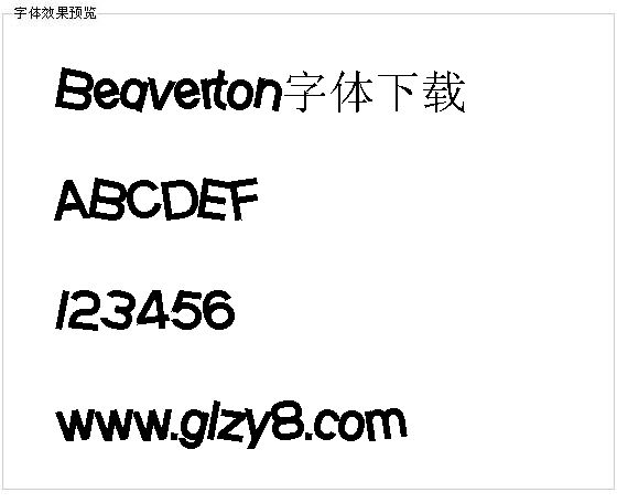 Beaverton字体下载