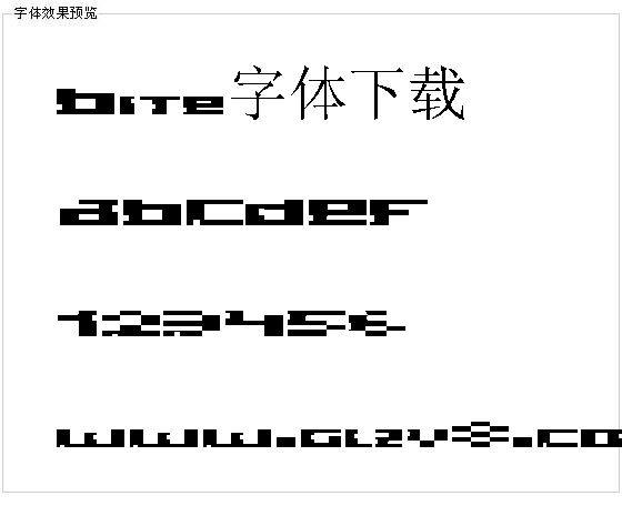 Bite字体下载