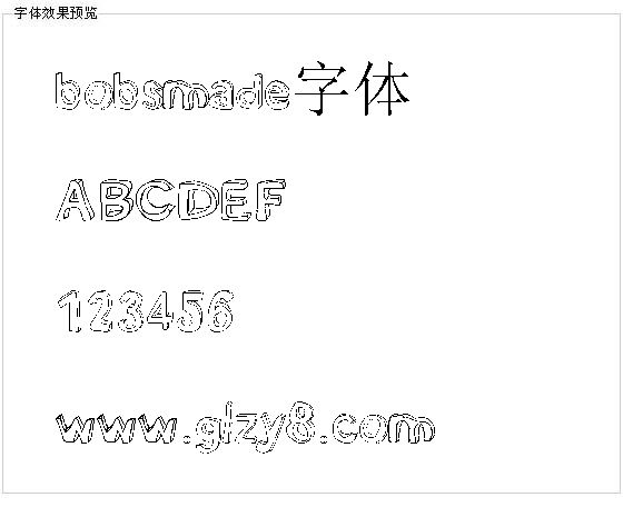 bobsmade字体