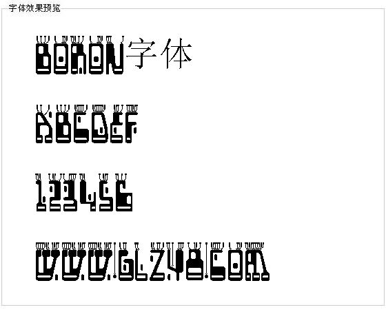 Boron字体