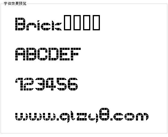 Brick字体下载