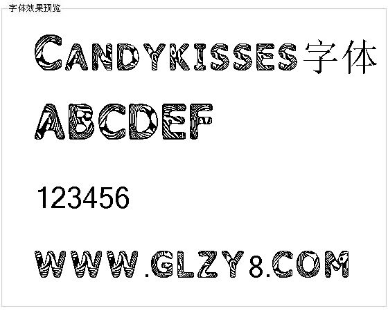 Candykisses字体