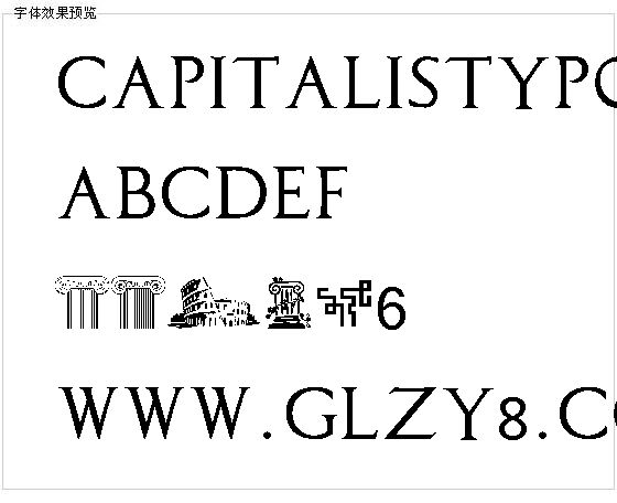 Capitalistypoasis字体