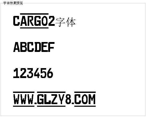 Cargo2字体