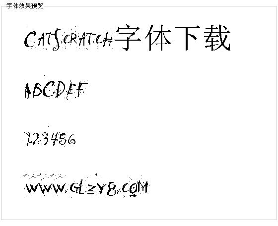 CatScratch字体下载