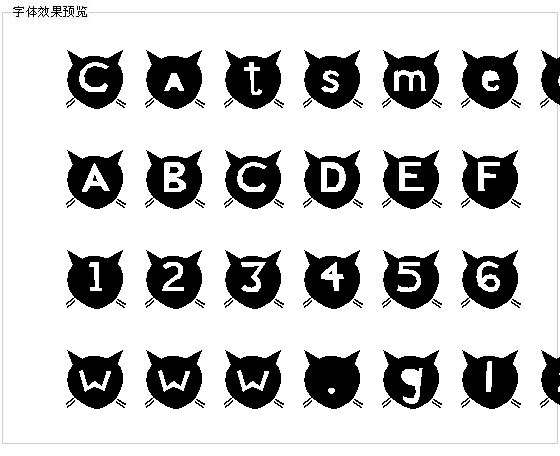 Catsmeow字体