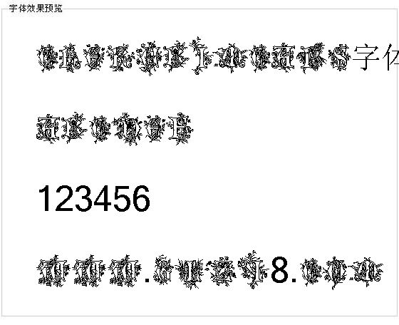 CherubimCaps字体